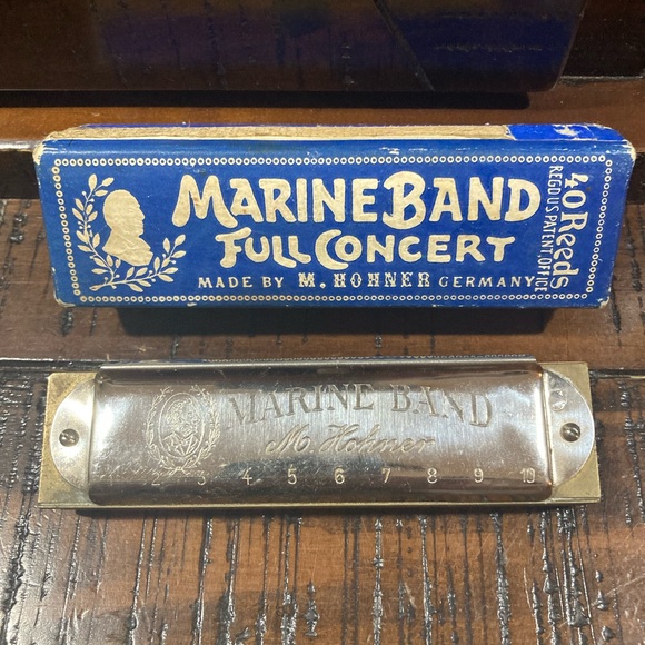 M. Horner - Marine Band Full Concert Harmonica - Picture 1 of 9